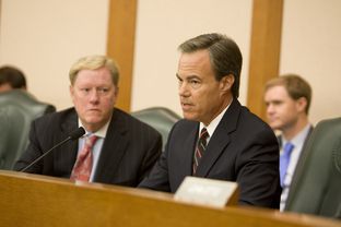 July 9th, 2012: Texas Speaker of the House Joe Straus during House Appropriations Committee hearing