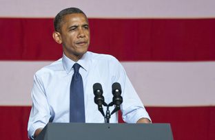 July 17th, 2012: President Obama speaks to crowd at the Austin Music Hall