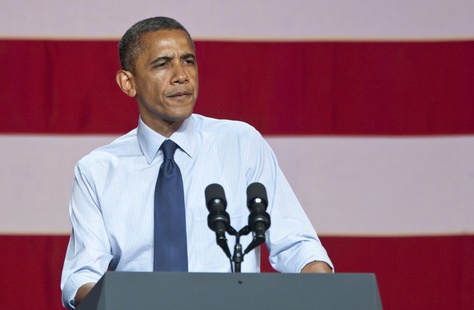 July 17th, 2012: President Obama speaks to crowd at the Austin Music Hall
