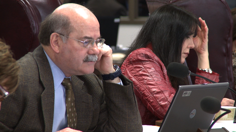 Former State Board of Education members Don McLeroy and Cynthia Dunbar at a meeting in March 2010.