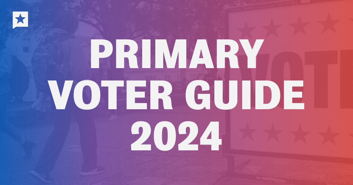Primary Election Voter Guide