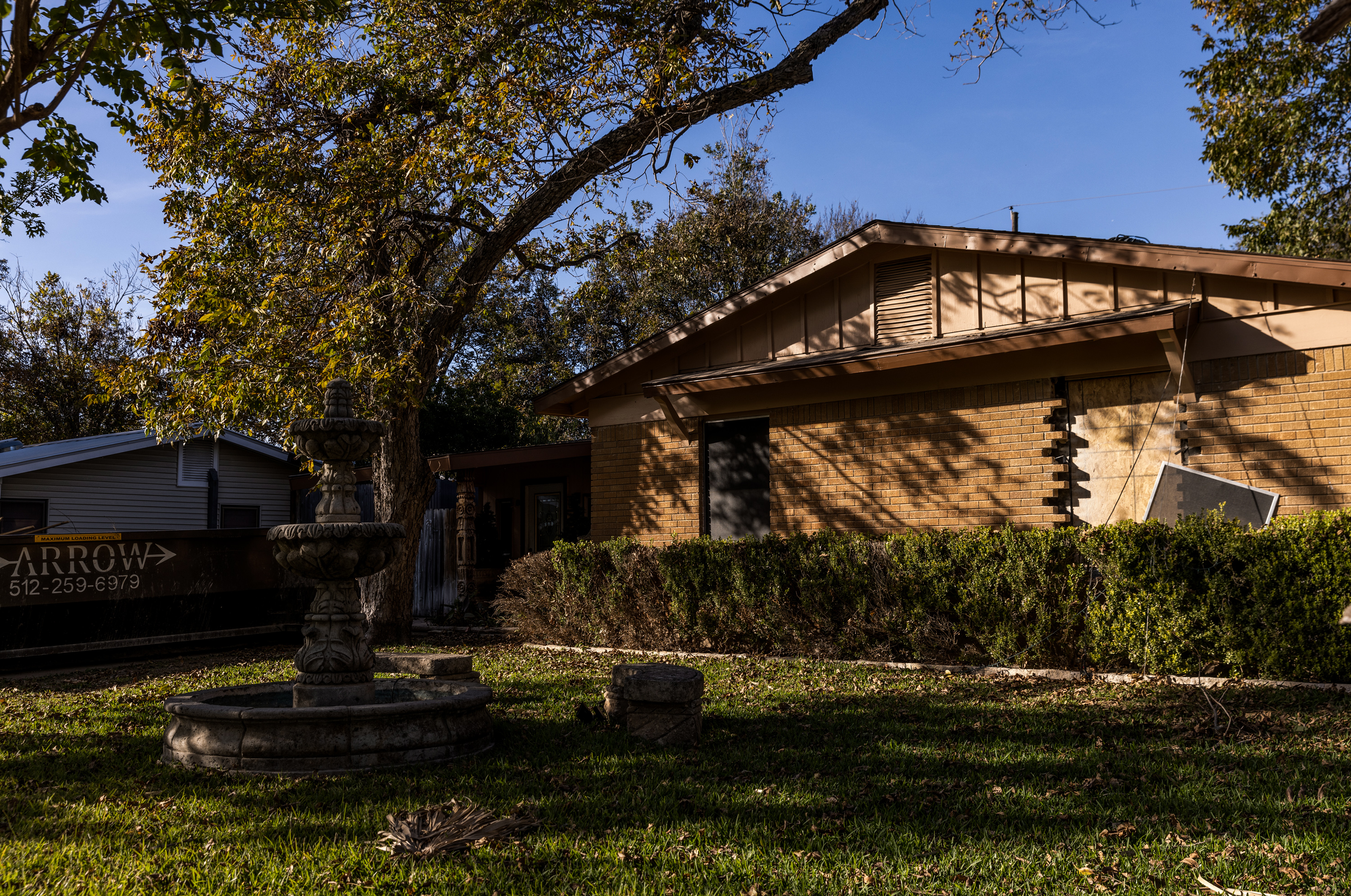 A house in the Windsor Park neighborhood of East Austin on Nov. 22, 2021.