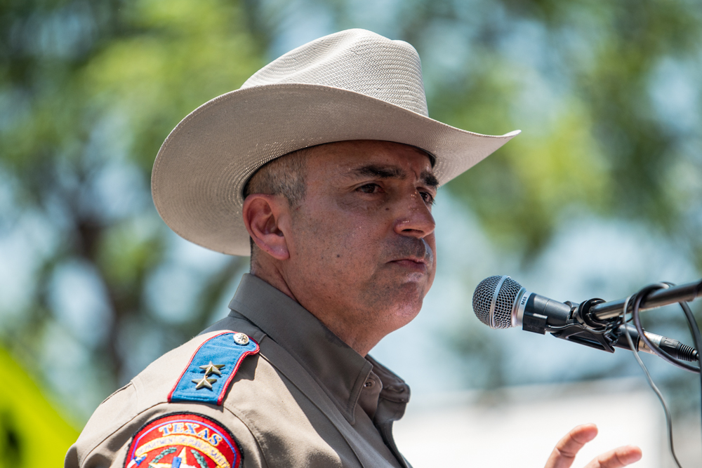 Victor Escalon, a Texas Department of Public Safety official, offered details about the law enforcement response to the shooting in Uvalde.