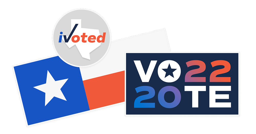 Texas voting stickers