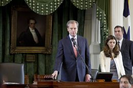 Lt. Gov. David Dewhurst ends the 83rd regular session an announces a special session to begin at 6:00PM on May 27, 2013.