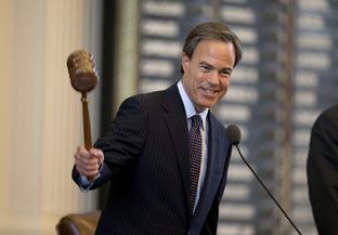 House Speaker Joe Straus gavels out the 83rd Legislative session at Sine Die 5:03 PM on May 27, 2013.