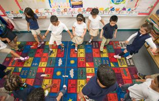 Pre-kindergarten students at the Dallas Independent School District's Cesar Chavez Learning Center.