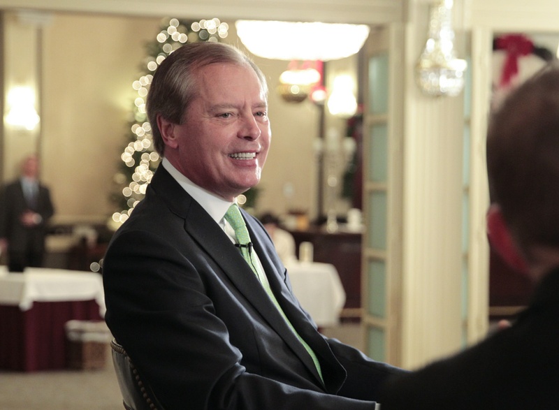 An optimistic Lt. Gov. David Dewhurst at TTEvents on Dec. 4, 2014.