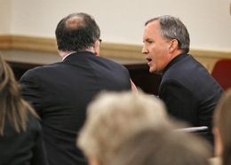 Texas Attorney General Ken Paxton pleaded not guilty to felony charges in court in Fort Worth on Aug. 27.