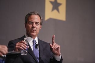 Texas House Speaker Joe Straus was interviewed by Texas Tribune CEO and Editor-in-Chief Evan Smith at The Texas Tribune Festival on Oct. 17, 2015.