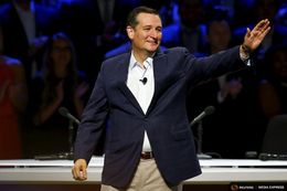 Sen. Ted Cruz at the third GOP debate, held in Boulder, Colorado, on Oct. 28, 2015.