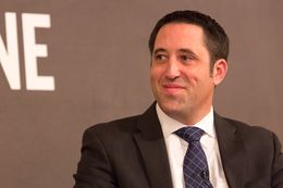 Texas Comptroller Glenn Hegar is interviewed by Texas Tribune CEO and Editor-in-Chief Evan Smith on Jan. 21, 2016.