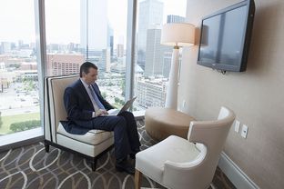 U.S. Sen. Ted Cruz sits by himself in a hotel suite as he prepares for his keynote speech to Republican delegates in Dallas May 14, 2016.