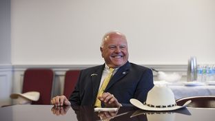 Texas Agriculture Commissioner Sid Miller in his office in Austin, Sept. 14, 2016.