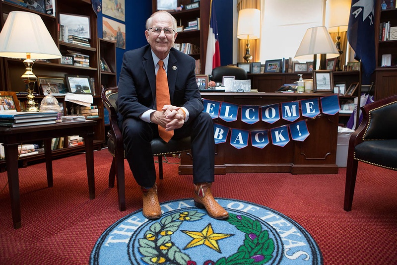 Rep. Ted Poe, R-Texas, in his office on Capitol Hill in Washington, D.C., September 14, 2016.