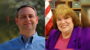 State Rep. Rodney Anderson, R-Grand Prairie, and his Democratic opponent Terry Meza,