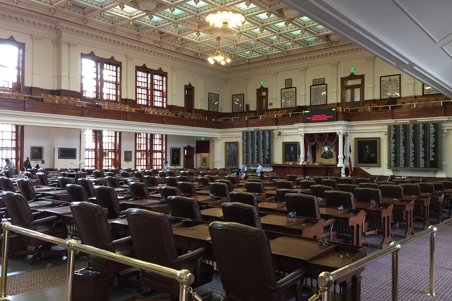 With less than a week before lawmakers convene, preparations are underway to welcome members of the state House of Representatives for the 85th session of the Texas Legislature.