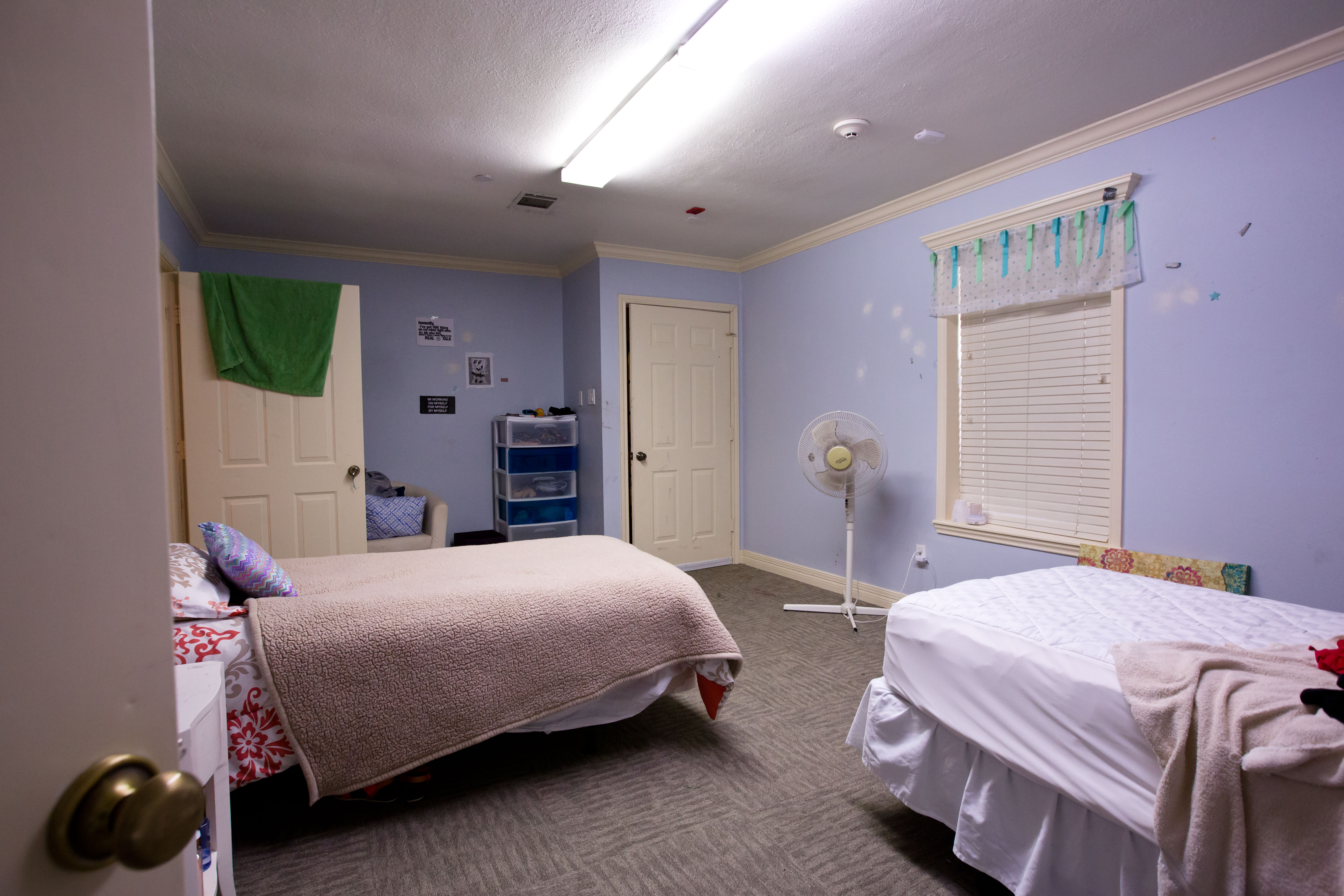 Freedom Place is the only facility in Texas licensed to treat child sex-trafficking victims. It cares for up to 20 girls, who usually stay from nine to 12 months at a time.