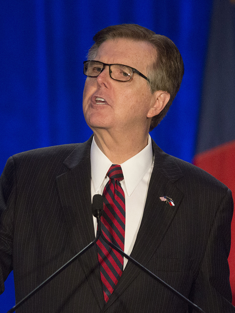 Lt. Gov. Dan Patrick gave remarks and introduced Donald J. Trump Jr. at the Dallas County Republican Party Reagan Day Dinner on March 11, 2017.