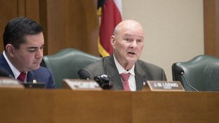 State Rep. John Raney, R-College Station, lays out his bill HB 355 in the House Higher Education Committee on March 22, 2017. Raney's bill would forbid registered sex offenders from residing in college dorms to help curb the crime o sexual assaults on Texas college campuses. 