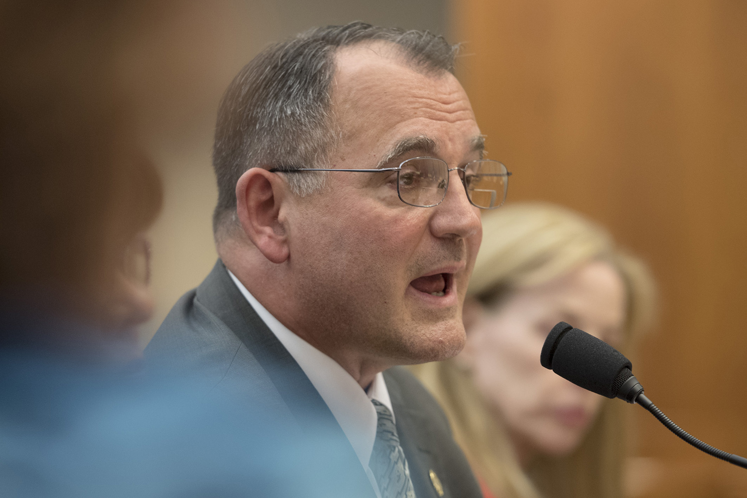 Texas Alcoholic Beverage Commission Deputy Executive Director Ed Swedberg speaks before the House Committee on General Investigating & Ethics on April 13, 2017.