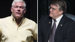 U.S. Reps. Pete Sessions, R-Dallas, and John Culberson, R-Houston.