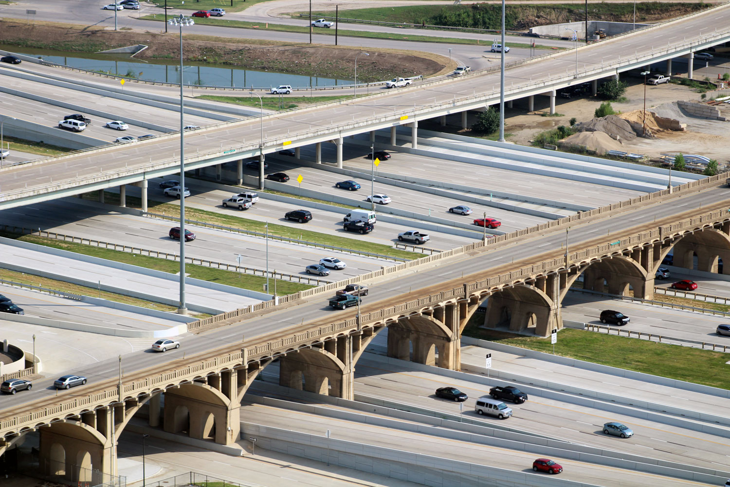 North Texas officials once said that the downtown highway interchange called the Mixmaster couldn't be rebuilt unless Trinity Parkway was constructed. The rebuild is almost done and Trinity Parkway may never come to be. 