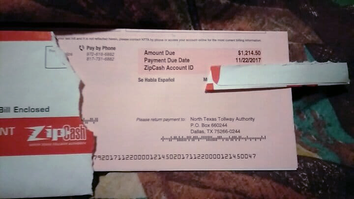 Christie Nichols Duty and her husband received a $35 invoice from the North Texas Tollway Authority. They didn’t initially pay it, so now it’s ballooned into a $1,200 bill.