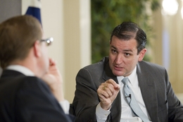 Former Texas Solicitor General Ted Cruz, a candidate for U.S. Senate, at a TribLive event on Sept. 9, 2011.