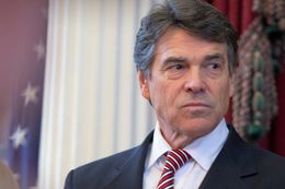 Gov. Rick Perry at the state Capitol on Dec. 19, 2012.