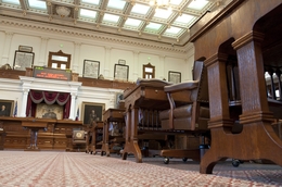 The chamber of the Texas House