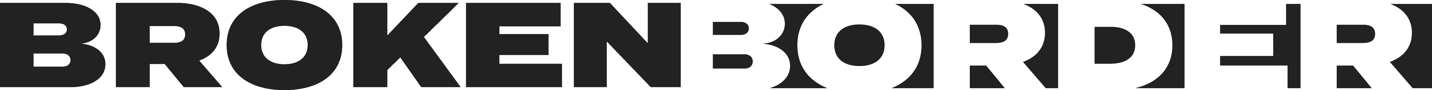 Series logo for Broken Border